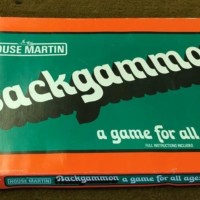 Vintage House Martin Backgammon Game