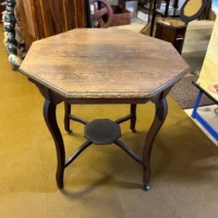 Arts & Crafts Octagonal Side / Occasional Table