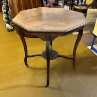 Arts & Crafts Octagonal Side / Occasional Table