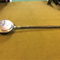 Antique Copper Bed Warming Pan