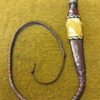 Vintage Saharan Camel Driver's Dagger and Whip