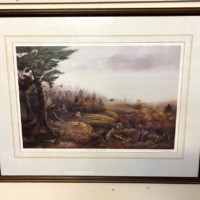 Vintage Willie Forbes Print "Plate 2 The First Drive" Artists Proof Print from a Limited Edition of 750 Copies