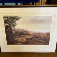 Vintage Willie Forbes Print "Plate 2 The First Drive" Artists Proof Print from a Limited Edition of 750 Copies