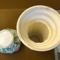 Vintage Ceramic Planter on Pedestal