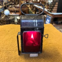 Antique Duntafil Railway Signal Oil Lamp