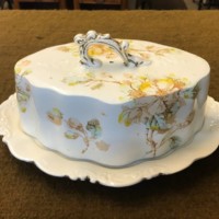 Antique Cheese / Butter Dish