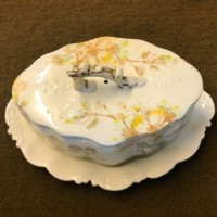 Antique Cheese / Butter Dish