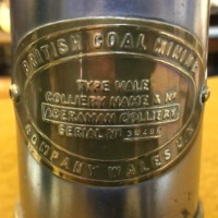 Vintage Brass 'Vale' Miner's Lamp