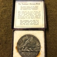 Antique Cunard RMS Lusitania German Medal