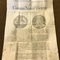 Antique Cunard RMS Lusitania German Medal