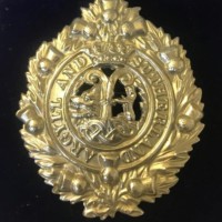 Argyll & Sutherland Highlanders White Metal Cap Badge