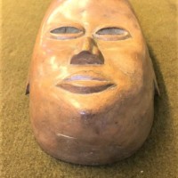 Vintage African Wooden Face Mask