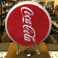 Vintage Illuminated Coca Cola Sign