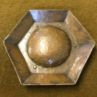 Arts & Crafts Hammered Copper Ashtray