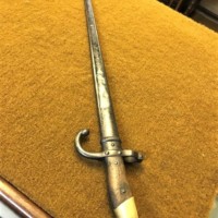 French Model 1874 "Gras" Sword Bayonet with Scabbard