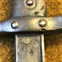 French Model 1874 "Gras" Sword Bayonet with Scabbard