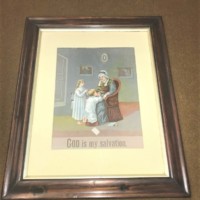 Framed Print "God Is My Salvation"