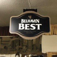 Belhaven Best Pub Advertising Sign