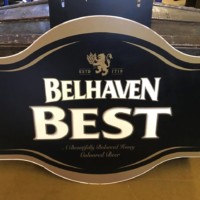 Belhaven Best Pub Advertising Sign