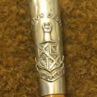 Vintage Merchiston Castle School (Edinburgh) Officer Training Corps Swagger Stick