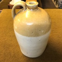 Antique Stoneware Flagon HY Kennedy Barrowfield Pottery Glasgow