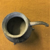 17th Century Bronze Posnet Cooking Pot