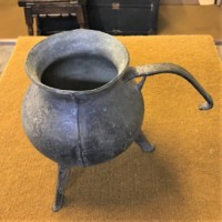 17th Century Bronze Posnet Cooking Pot