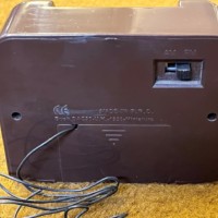 Vintage Art Deco Miniature Replica of a 1950s Bush DAC90 Radio