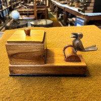 Vintage Pecking Bird Cigarette Dispenser