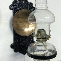 Vintage Wall Mounted Paraffin Lamp Lamplight Farms