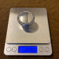 Antique Sterling Silver Pill Box by Mappin & Webb ﻿Hallmarked Birmingham 1911