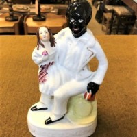 Staffordshire Figure “Uncle Tom and Eva”