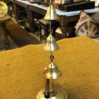 Vintage Brass Bell Tree Complete with Wooden Striker