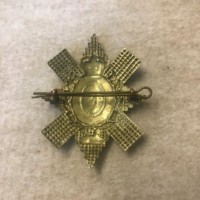 Antique 42nd (Royal Highland) Regiment of Foot (Black Watch) Bi-Metal Cap Badge
