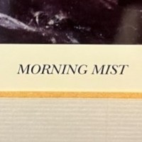 Vintage Willie Forbes Print "Morning Mist" Print No 200 from a Limited Edition of 750 Copies