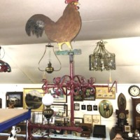 Vintage Cockerel Weather Vane