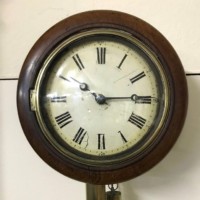 Victorian Postman's Weight Driven Wall Clock