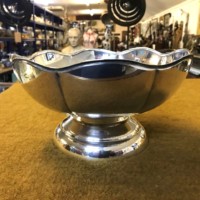 Silver Plated Fruit Bowl Marked CW A1 SPC