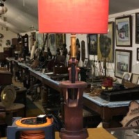 Vintage Repurposed Hand Pump Side / Table Lamp