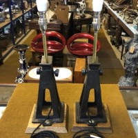 Pair Axle Jack Lamps