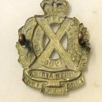 Scottish Horse Yeomanry 1900 Regiment Cap Badge