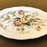 Vintage Ridgway Peacock Pattern Meat Platter