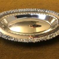 Vintage Silver Plated Fruit / Bon Bon Dish