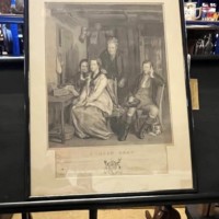 Antique Print Duncan Gray from the Original Painting by D Wilkie R.A. and ﻿Engraved by F Engleheart