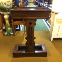 Antique Mahogany Hall Table / Stick Stand