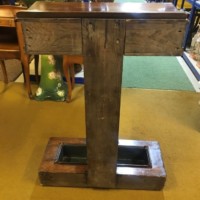 Antique Mahogany Hall Table / Stick Stand