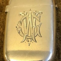 Victorian Sterling Silver Vesta Case Hallmarked for Colen Hewer Cheshire Birmingham 1894