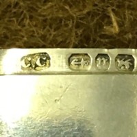 Victorian Sterling Silver Vesta Case Hallmarked for Colen Hewer Cheshire Birmingham 1894