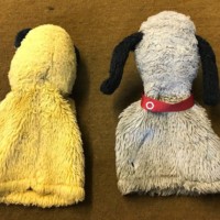 Vintage Sooty and Sweep Hand Puppets