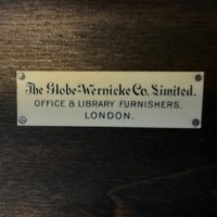 Antique 3 Tier Oak Globe-Wernicke Barristers Bookcase